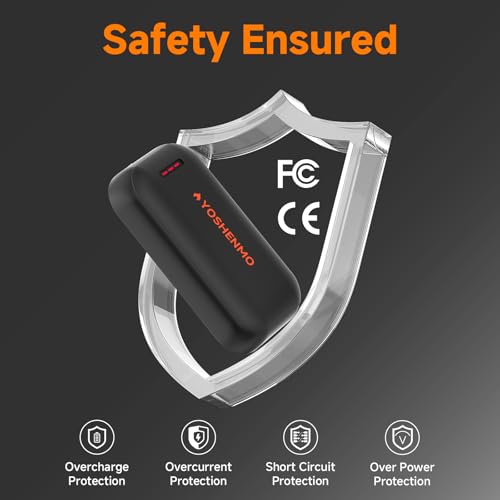 Rechargeable Hand Warmer - Slim Electric Pocket Heater - 1 Pack