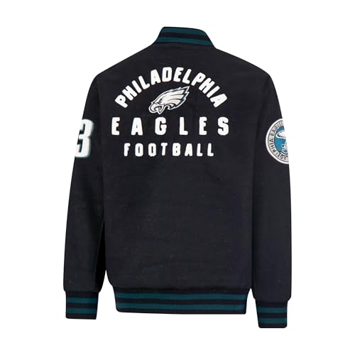 Men's NFL Classic Varsity Coaches Jacket - Philadelphia Eagles, Small