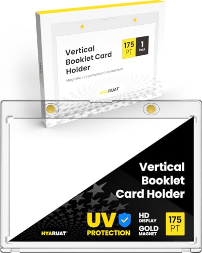 175PT Vertical Booklet Magnetic Card Holder - 2-Card Pack