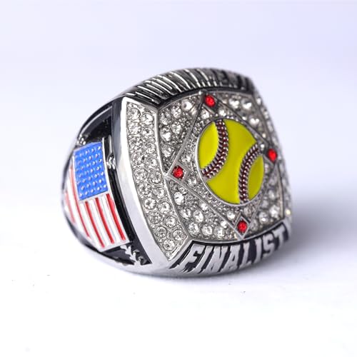 Softball Championship Ring - Finalist Size 9 - 12 Pack