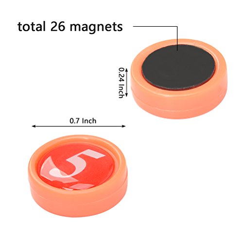 Magnetic Soccer Coaching Board with 26 Magnets & Marker - Portable