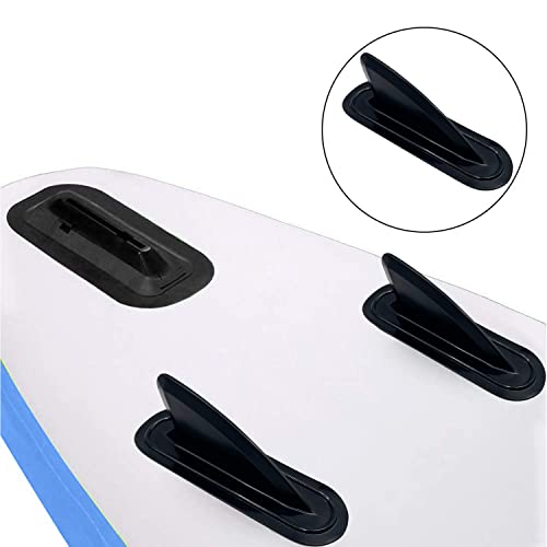2 Pack PVC Tracking Fins for Kayaks, Canoes & Surfboards