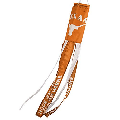 Texas Longhorns College Windsock - 40" Polyester with Streamers