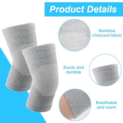 Bamboo Compression Knee Sleeve - Pain Relief & Support