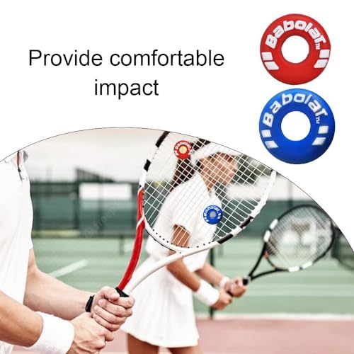 Tennis Racket Vibration Dampener - 4 Color Rubber Shock Absorber