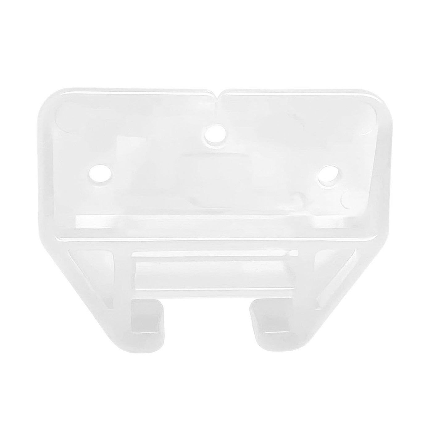 CAMGJORT(12 PCS) Drawer Guides Center Mount 2-7/16 x 1-7/8 x 1/2 Plastic Drawer Track Guides with Screws for Dresser Furniture Cabinet Closet Drawer