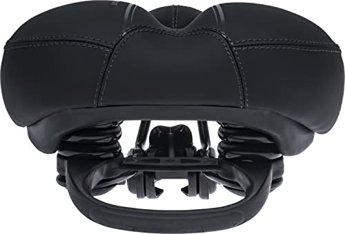Bell Comfort 1025 Bike Seat with Handle - Soft Foam Ergonomic Cycling Saddle (Pack of 1)