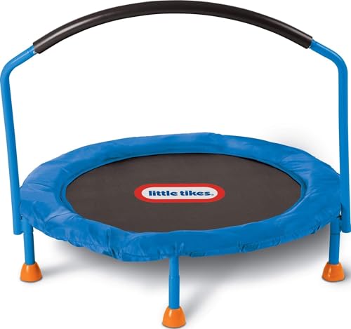 3' Toddler Trampoline with Handlebar - Indoor Use