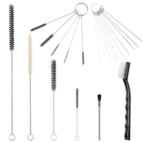21-Piece Spray Gun Cleaning Kit for Paint Maintenance and Nozzle Care
