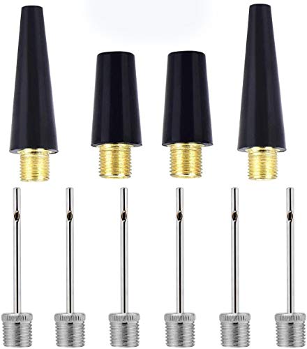 10-Pack Universal Ball Pump Needle and Nozzle Set for Sports Balls & Inflatables