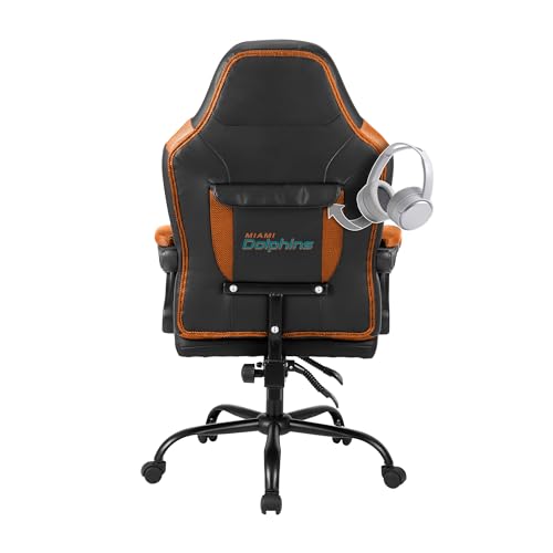 Oversized Miami Dolphins Office Chair with Memory Foam