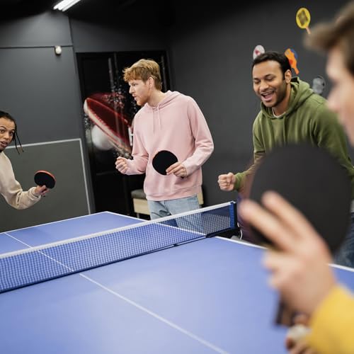 Pingpong Table Tennis Net - Black Replacement for Indoor & Outdoor Use (71.26" x 5.51")