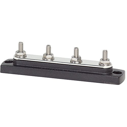 Blue Sea Systems 2303 Busbar 150A - 4 Stud, No Cover, 1/4-20 Terminal