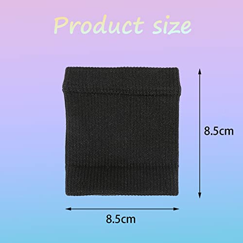 Non-Slip Shoe Socks for Dancing on Smooth Floors - Medium Black