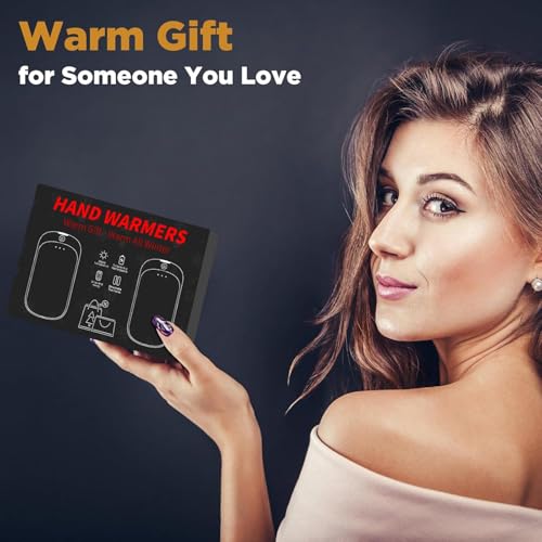 Rechargeable Hand Warmers - 2 Pack Portable Electric Heaters