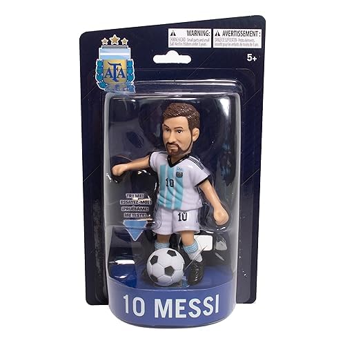 Lionel Messi Argentina Soccer Action Figure - 4.5" Collectible
