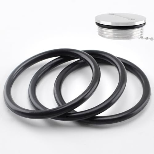 1.5-Inch Marine Fuel Fill Cap O-Ring Seal - 3-Pack