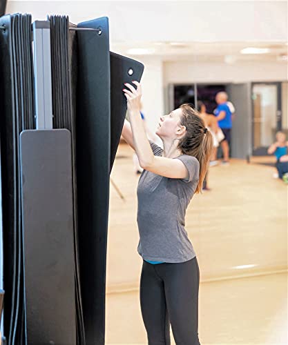 Power Systems Black Hanging Exercise Mat 56 x 24 x 3/8 Inch Commercial Gym Foam