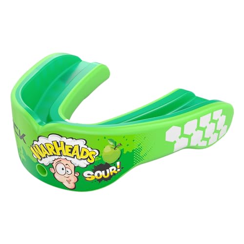 Shock Doctor Gel Max Power Sour Green Youth Mouth Guard for Impact Sports