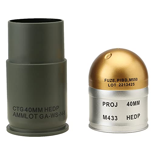 Airsoft Grenade Toy - Pack of 3 Plastic Dummy Props for Cosplay