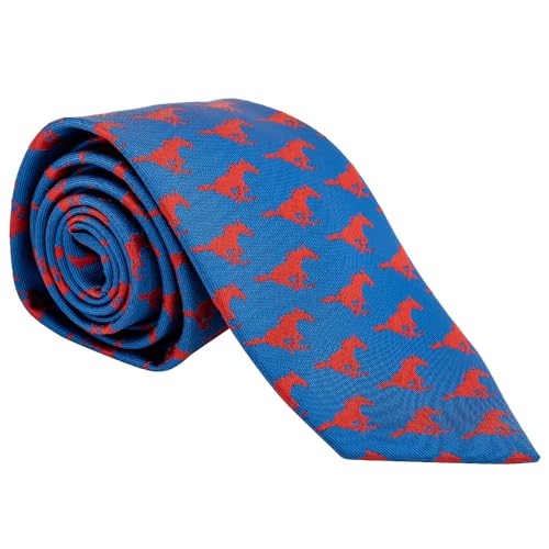 Men's SMU Mustangs Necktie - Officially Licensed Southern Methodist University Tie
