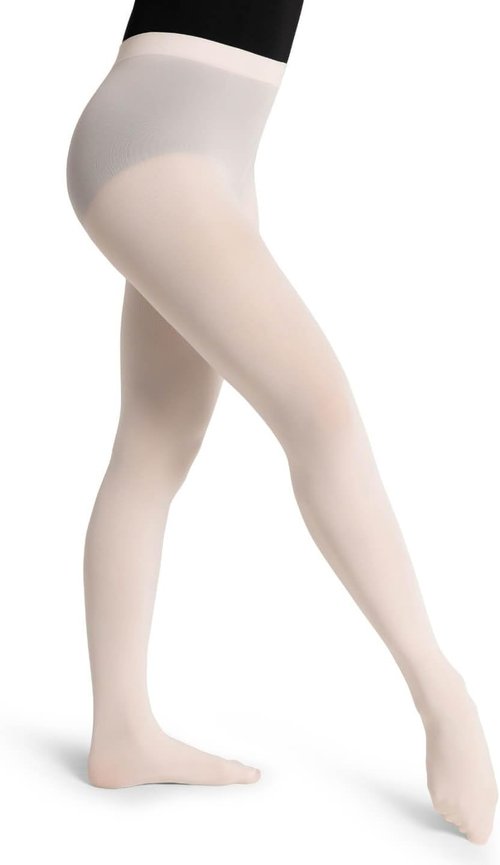 Capezio Ultra Soft Transition Tight - Back Seam Design, Light Pink, Size L/XL