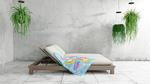 Franco Squishmallows Cotton Beach Towel 58x28 Inches - Soft Pool & Bath Accessory