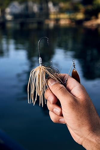 Power Blade Standard Fishing Spinnerbait - Gill Spawn/Gold, 3/16 oz