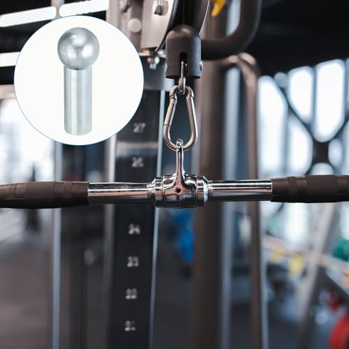 5mm Gym Cable Ball Stopper - Silver Replacement for Fitness Equipment