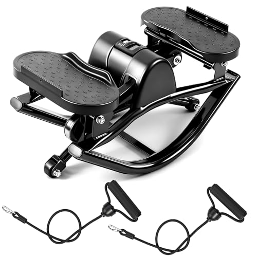 Portable Aerobic Stepper for Full Body Workouts - 250LBS Capacity