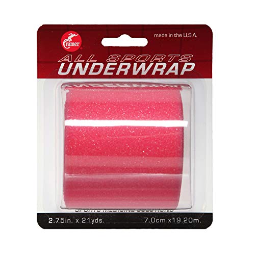 Athletic Tape Underwrap - 1 Roll Brite Pink, 2.75" x 30 Yards