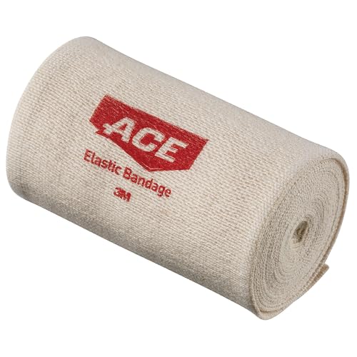 Elastic Bandage with Hook Closure - Latex-Free, 2" x 4.2 ft