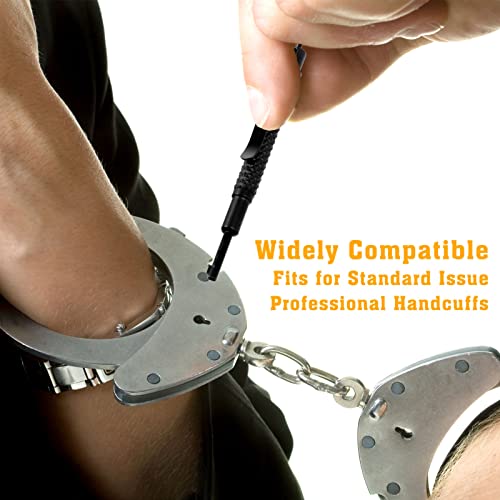 Pocket Handcuff Key - Durable Polymer Clip Key for Standard Cuffs - 2 Pack