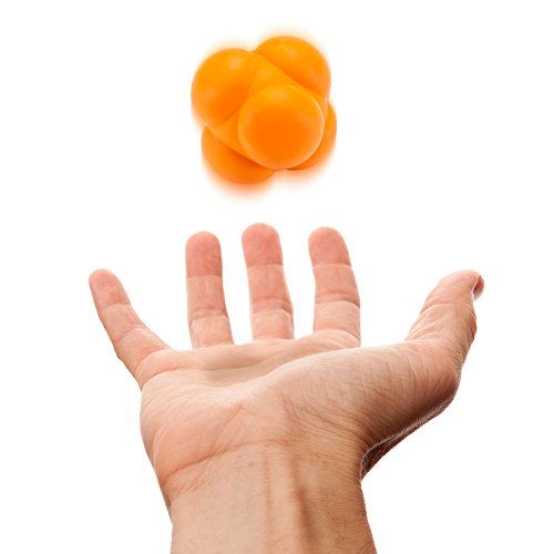 Hi-Bounce Reaction Ball Agility Trainer - Orange