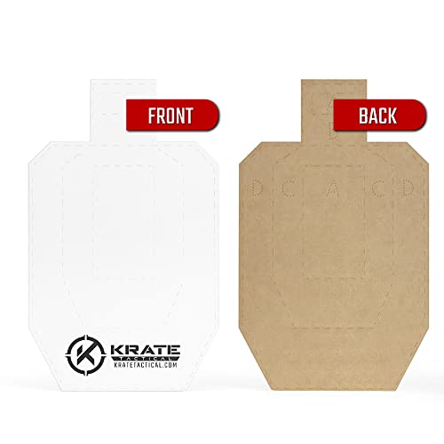 30" Competition Paper Shooting Targets - Cardboard Silhouette Set