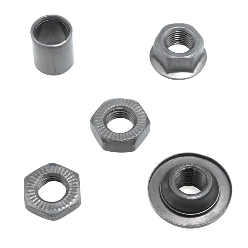 240mm Bicycle Hub Axle - 3/8 Inch Multi-Speed Rear Shaft