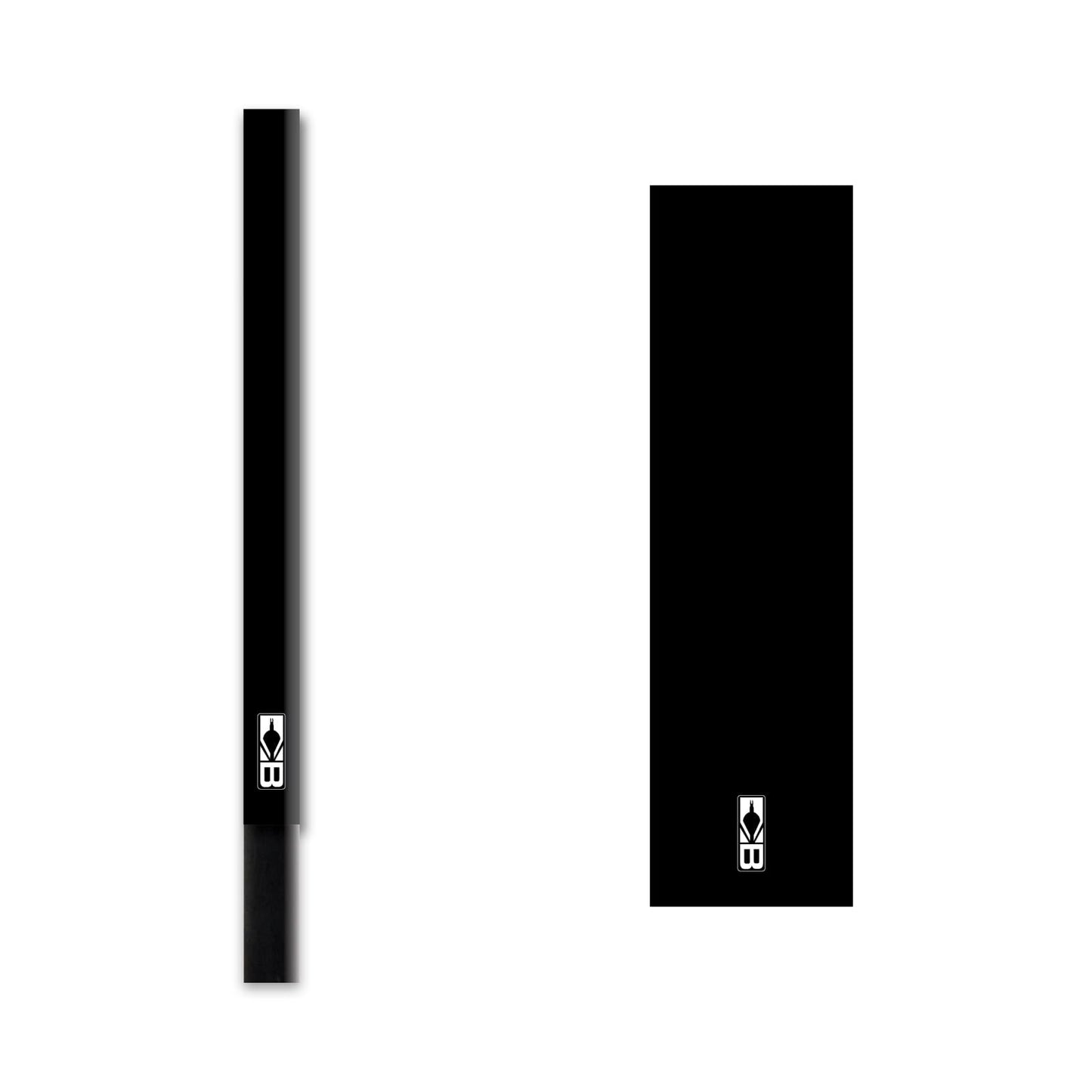 Bohning 4" Solid Arrow Wraps, Large, Black