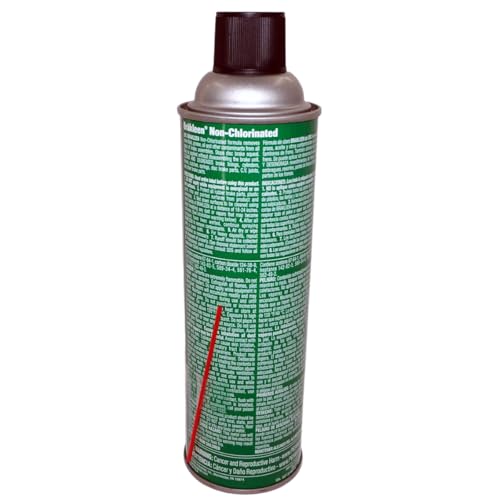 Brake Parts Cleaner - 50 State Low VOC Formula with PowerJet Spray - 1 Pack