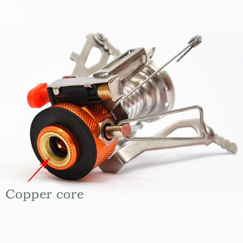 Portable Camping Stove with Piezo Ignition Lightweight Backpacking Cooktop