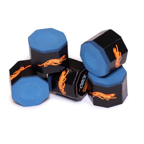 Billiard Cue Chalk Holder with Octagon Design for Predator Chalk - Pocket Clip Case