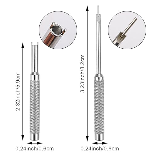 Airbrush Maintenance Tool Set - 2 Needle Nuts & Valve Screwdrivers