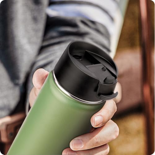 Flip Lid Replacement for Hydro Flask 12 16 18 20 32 40 64 oz Wide