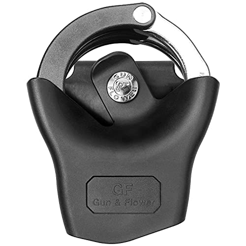 GUN & FLOWER Handcuff Pouch for ASP & S&W - Tactical Duty Belt Holder