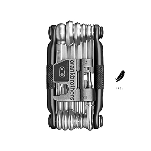 Multi Tool M19 - Matte Black, Stainless Steel Bike Tool