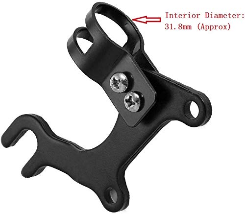 Adjustable MTB Bicycle Disc Brake Adapter - 20mm Metal Frame Mounting Bracket