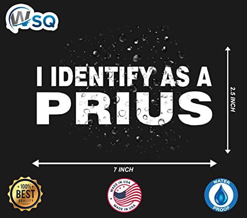 Premium Quality Vinyl Decal Sticker - Prius Design, 7 Inch