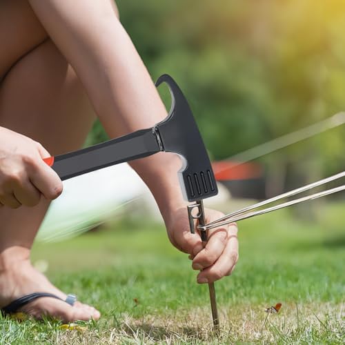 Deshil 16oz Outdoor Camping Hammer Tent Stake Remover 10.8"