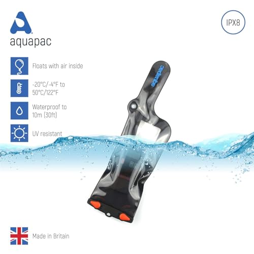 Aquapac Classic Waterproof VHF Radio Case Mini Grey - Marine & Outdoor Use