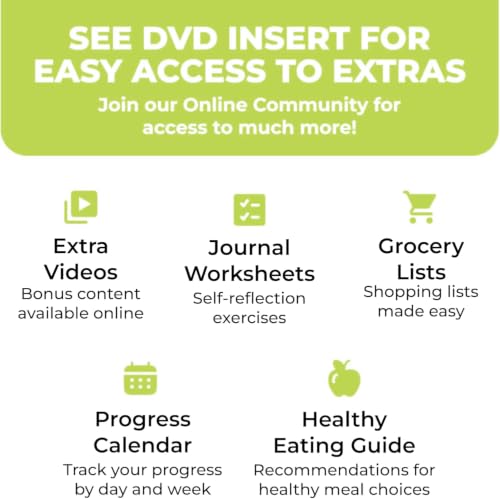 Low Impact Home Exercise DVD Bundle - 28 Day Size Down + Little Black Dress + Rock the Walk