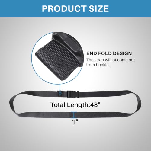 Battery Tie Down Straps with Quick Release - 1"×48" (2pcs)